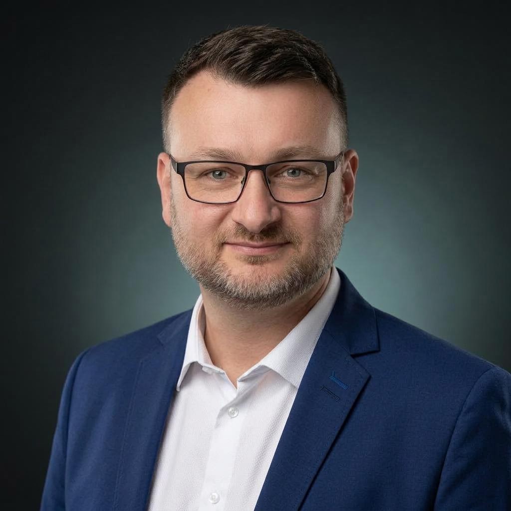 Stefan Piekutowski, founder and lead AI Architect
